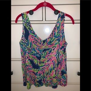 Lilly Pulitzer Gigi Tank small EUC